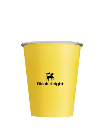 Black Knight Plastic Cups